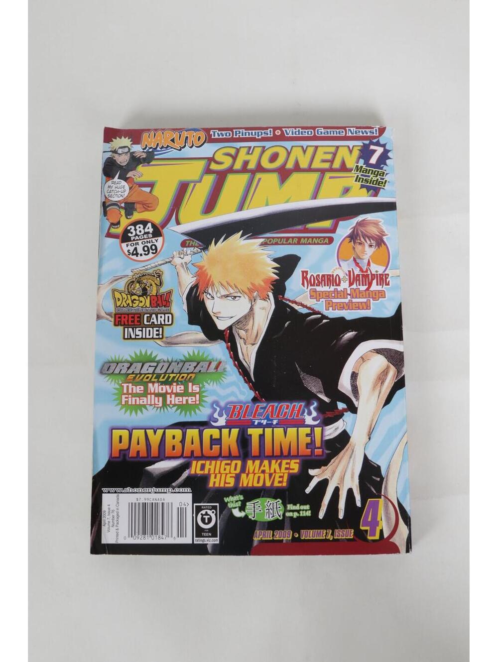 09' Shonen Jump April Volume 7 Issue 4 Manga